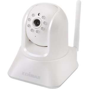 Edimax IC-7001W IP-beveiligingscamera Binnen Dome Wit bewakingscamera
