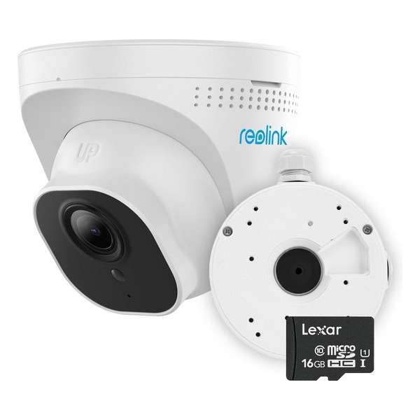 Reolink RLC-522 IP Camera met montagebox en GRATIS SD-kaart - 5MP - PoE - Optische zoom