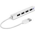 Speedlink SNAPPY SLIM USB Hub 4-Port (Wit)