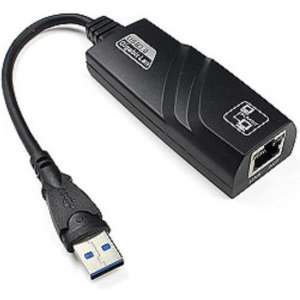 USB 3.0 Gigabit Ethernet Adapter - RJ45/Internet/LAN/Netwerk Adapter/Hub/WLAN - Voor Windows PC/Apple Mac/Macbook
