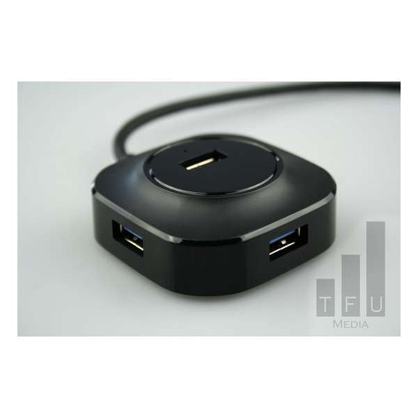 Multi USB Hub-3.0-Micro-USB-Splitter-4- USB -Poorten -High Speed -Hub Mini adapter- Alles In Een Draagbare Hub-zwart Multi USB Hub-3.0-Micro-USB-Splitter-4- USB -Poorten -High Speed -Hub Mini adapter- Alles In Een Draagbare Hub-zwart
