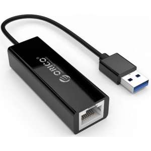 Orico USB naar Gigabit Ethernet adapter  13cm - Zwart