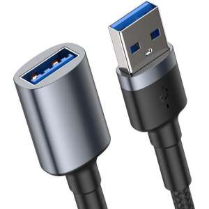 USB 3.0 Male naar USB 3.0 Female Kabel 2A 1m