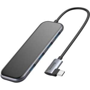 BASEUS Multifunctionele USB-C HUB - Dark Grey