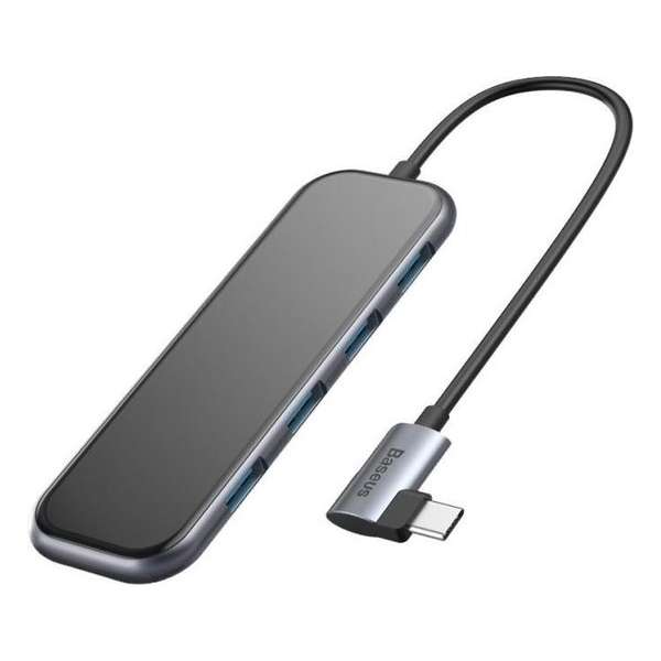 BASEUS Multifunctionele USB-C HUB - Dark Grey