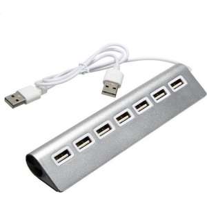 7 Poort USB 2.0 Hub / Switch / Splitter / Verdeler - Powered Windows Laptop/PC/Apple Macbook
