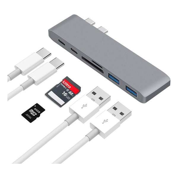 Jumalu 7-in-1 USB-C HUB voor de MacBook Pro