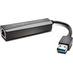 Kensington UA0000E USB 3.0 Ethernet Adapter — Black