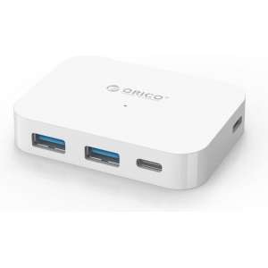 Orico USB-C hub naar 2 x USB 3.0 en 2x USB-C - OTG-functie - Wit