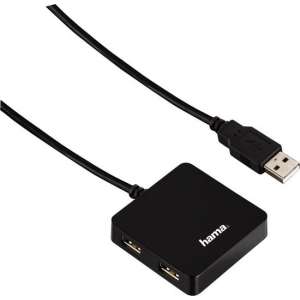 Hama 12131 USB 2.0 Zwart