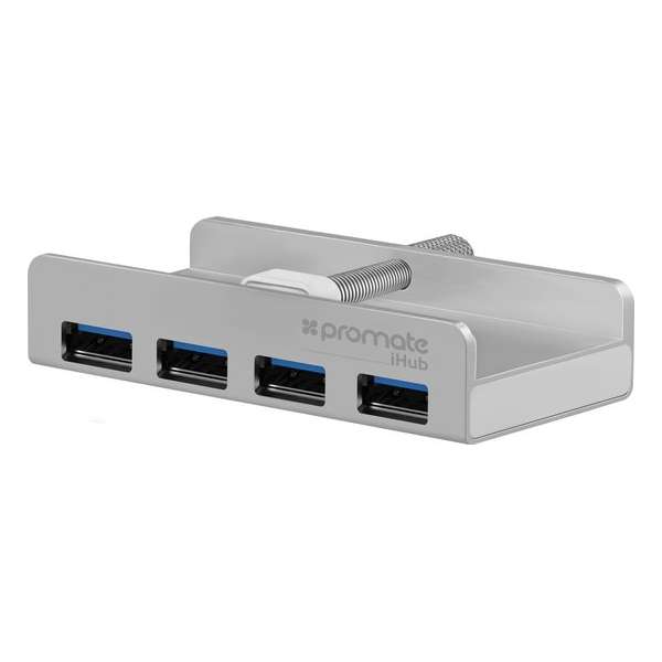Promate Ultra Fast Aluminum 4 Port USB 3.0 Hub