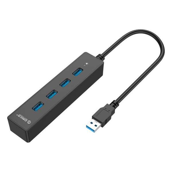 Orico USB 3.0 Hub  4x USB 3.0 poorten - Zwart