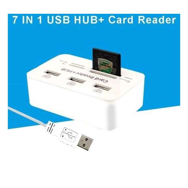 Combo USB Hub + Card Reader