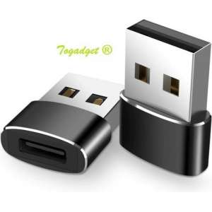USB-C female naar USB 2.0 male Adapter