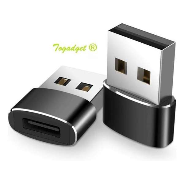 USB-C female naar USB 2.0 male Adapter