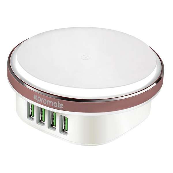 Pro Mate Chargelite-4 Chargelite4-Eu Usb-Laadstation Thuis Uitgangsstroom (Max.) 4400 Ma 4 X Usb
