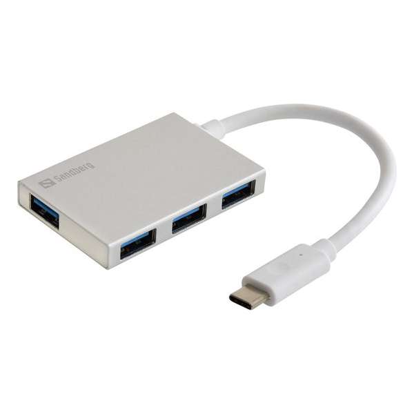 USB-C to 4 xUSB 3.0 Pocket Hub