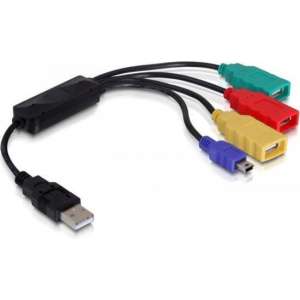 Delock - HUB USB2.0 4 Port extern Kabel