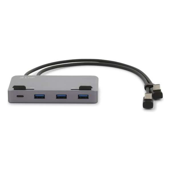LMP - Aansluitbare USB-C Hub - 8 in 1 - Space Gray
