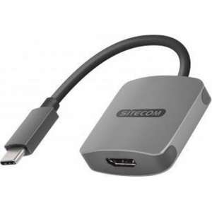 Sitecom CN-375 kabeladapter/verloopstukje USB-C HDMI, USB-C Grijs
