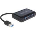 Delock USB 3.0 Hub 3 Port + 1 Port Gigabit LAN 10/100/1000