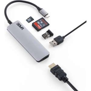 SBVR - 5 in 1 USB Type-C Multifunctionele Hub - Incl. HDMI