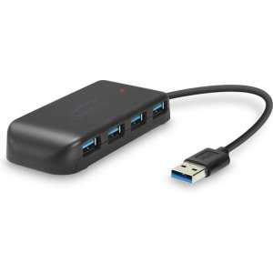 Speedlink SNAPPY EVO USB Hub - Active 7-Port - USB 3.0 - Zwart