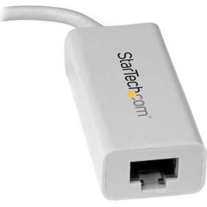 StarTech.com USB-C naar gigabit netwerkadapter Wit