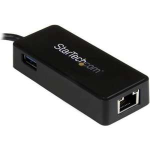 StarTech.com USB-C naar gigabit netwerkadapter met extra USB poort