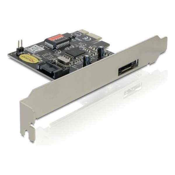 DeLOCK eSATA/SATA PCI Express Adapter interfacekaart/-adapter