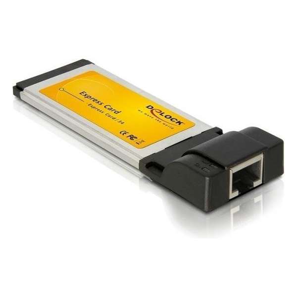 DeLOCK Gigabit Ethernet ExpressCard Adapter 1000 Mbit/s