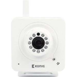 König, Uitgebreide IP Camera voor Binnen (Wit)