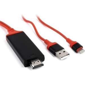 iggual IGG315613 video kabel adapter 1.8 m MHL HDMI Type A (Standard) Black,Red