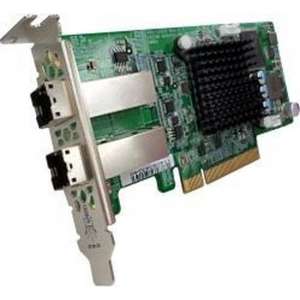 QNAP SAS-12G2E-U netwerkkaart & -adapter 12000 Mbit/s Intern