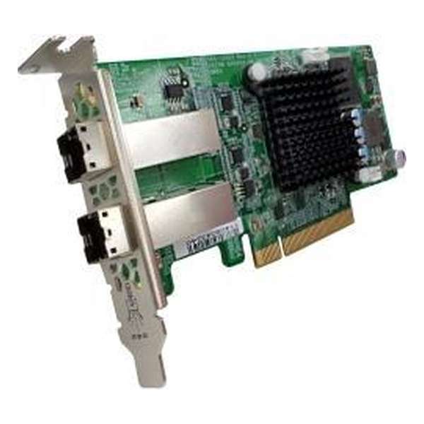 QNAP SAS-12G2E-U netwerkkaart & -adapter 12000 Mbit/s Intern