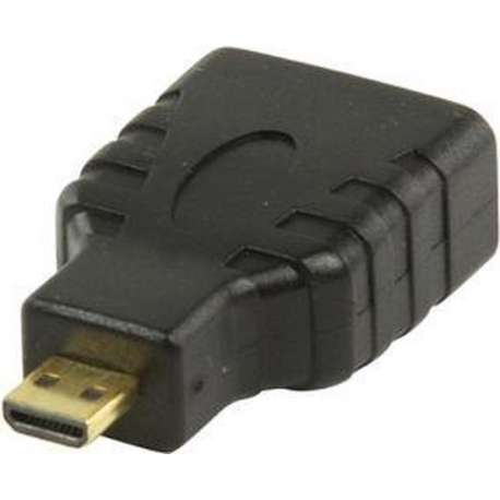 Valueline HDMI-adapter HDMI micro-connector - HDMI input  zwart