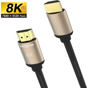SBVR | HDMI 2.1 Kabel | Male to Male | Gold Plated | 4K@120Hz | 8K@60Hz | 48 Gbit/s | HDCP2.2 | 2.5 meter