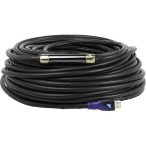 MutecPower - High Speed "HDMI-kabel" met Ethernet - 2.0 versie - 30 m - Zwart