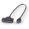 Nedis USB-A naar SATA adapter voor 2,5'' HDD's/SSD's - USB3.0