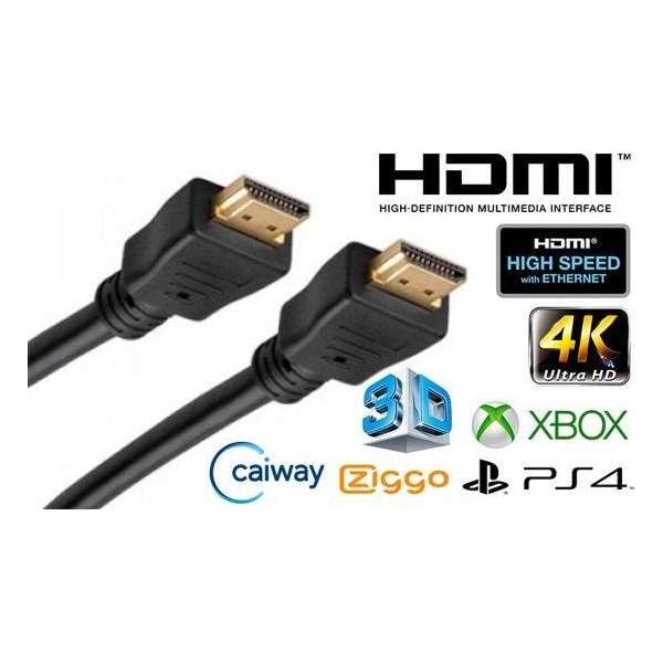 1.4 HDMI kabel 1,5 meter 4K Ultra HD 1080P Verguld
