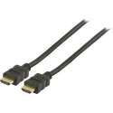 Transmedia HDMI kabel - versie 1.4 (4K 30Hz) / zwart - 7,5 meter