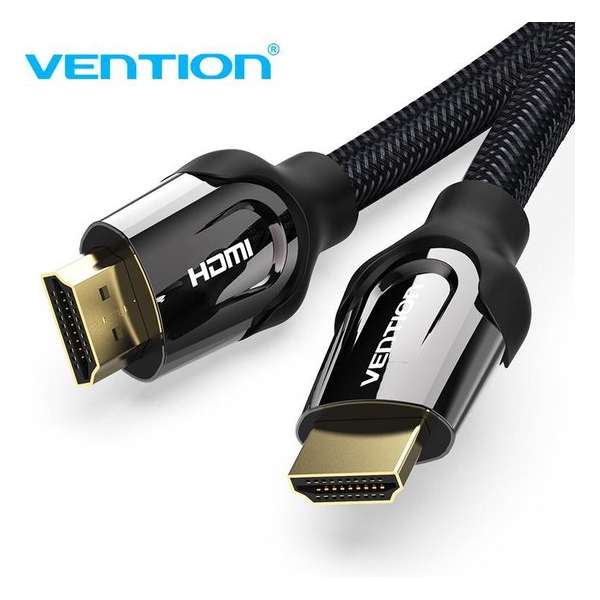 Vention Professionele HDMI 1.4 Kabel 4K - Nylon draad en ARC  - 5 Meter