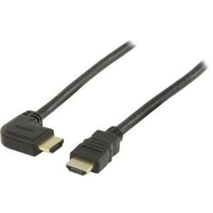 Coretek HDMI kabel - 90° haaks naar links - versie 1.4 (4K 30Hz) - 1 meter