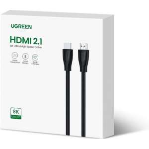 UGreen - 8K HDMI Kabel 8K @ 60Hz / 4K @ 120Hz - 3m - HDMI 2.1 - Zwart