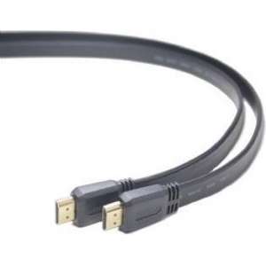CablExpert CC-HDMI4F-1M - Kabel HDMI 1.4 / 2.0, plat
