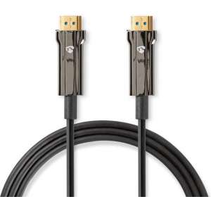 Nedis Premium actieve optical fiber HDMI kabel - versie 2.1 (8K 60Hz HDR) - 75 meter