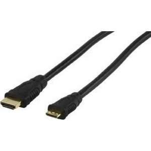 Valueline - 1.3 High Speed HDMI naar Mini HDMI kabel  - 10 m - Zwart