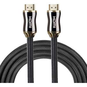 HDMI kabel  4K - HDMI naar HDMI - HDMI 19 Pin Male naar HDMI 19 Pin Male - Black line - 2 m