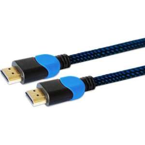 Kabel HDMI 2.0 gamingowy, do Playstation, gold, 3D, 4Kx2K60p, 1,8m