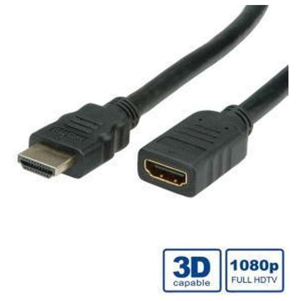 ADJ ADJBL11995577 HDMI High Speed Extension Cable with Ethernet - [F/M - 5M]